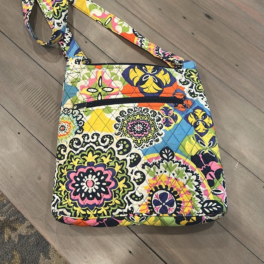Vera Bradley Quilted Crossbody Bag Rio - Picture 3 of 6